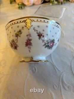 Royal Crown Derby Antionette Bone China sugar bowl
