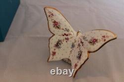 Royal Crown Derby Antionette Butterfly Paperweight 1st Gold Stopper