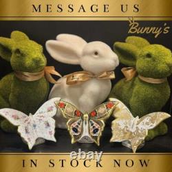 Royal Crown Derby Antionette Butterfly paperweight 1st Quality