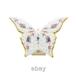 Royal Crown Derby Antoinette Butterfly Paperweight 1st Quality