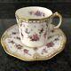 Royal Crown Derby Antoinette Coffee Can Cup & Saucer Vgc