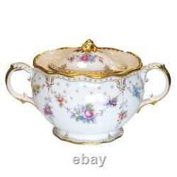 Royal Crown Derby Antoinette Covered Sugar Bowl