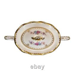 Royal Crown Derby Antoinette Covered Sugar Bowl