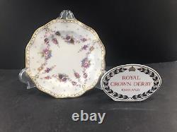 Royal Crown Derby Antoinette Pair Of Side Plate15 Cm First Quality 1977 VGC