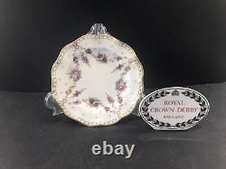 Royal Crown Derby Antoinette Pair Of Side Plate15 Cm First Quality 1977 VGC