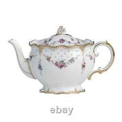 Royal Crown Derby Antoinette Small Teapot 1st Quality