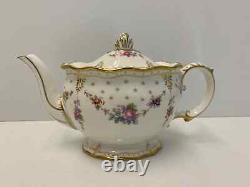 Royal Crown Derby Antoinette Small Teapot 1st Quality