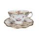 Royal Crown Derby Antoinette Tea Cup & Saucer Set Of 6