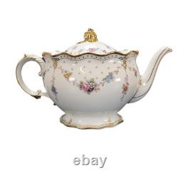 Royal Crown Derby Antoinette Teapot 2nd Quality / Small