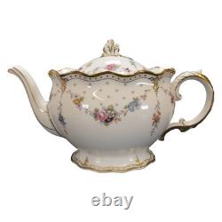 Royal Crown Derby Antoinette Teapot 2nd Quality / Small