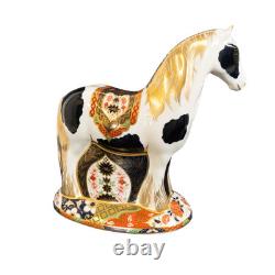 Royal Crown Derby Appleby Stallion Horse Paperweight