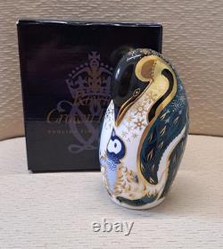 Royal Crown Derby Aquatic Animals. FREE Kingfisher! Ltd Ed. Gold Stop. Boxes