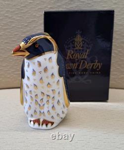 Royal Crown Derby Aquatic Animals. FREE Kingfisher! Ltd Ed. Gold Stop. Boxes