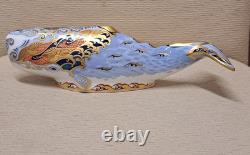 Royal Crown Derby Aquatic Animals. FREE Kingfisher! Ltd Ed. Gold Stop. Boxes
