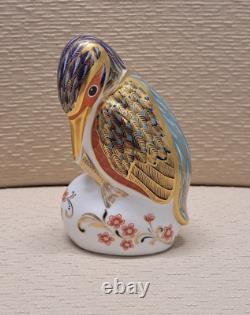 Royal Crown Derby Aquatic Animals. FREE Kingfisher! Ltd Ed. Gold Stop. Boxes