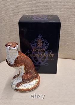 Royal Crown Derby Aquatic Animals. FREE Kingfisher! Ltd Ed. Gold Stop. Boxes
