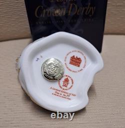 Royal Crown Derby Aquatic Animals. FREE Kingfisher! Ltd Ed. Gold Stop. Boxes
