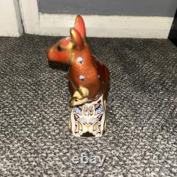 Royal Crown Derby Australian Collection Kangaroo with Joey Gold Stopper, Box, cert