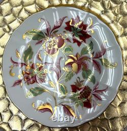 Royal Crown Derby Autumn Gold Accent Plate 8 1/2 New, Store Sample