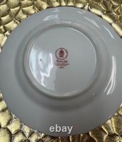 Royal Crown Derby Autumn Gold Accent Plate 8 1/2 New, Store Sample