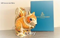Royal Crown Derby Autumn Squirrel Paperweight RRP £195