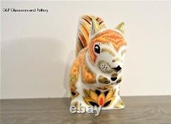 Royal Crown Derby Autumn Squirrel Paperweight RRP £195