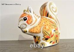 Royal Crown Derby Autumn Squirrel Paperweight RRP £195