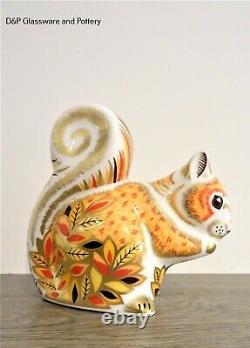 Royal Crown Derby Autumn Squirrel Paperweight RRP £195