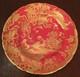 Royal Crown Derby Aves Gold Red Accent Salad Plate New