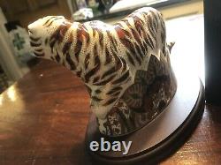 Royal Crown Derby BENGAL TIGER Paperweight 1994 TO 1999