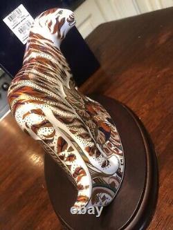 Royal Crown Derby BENGAL TIGER Paperweight 1994 TO 1999