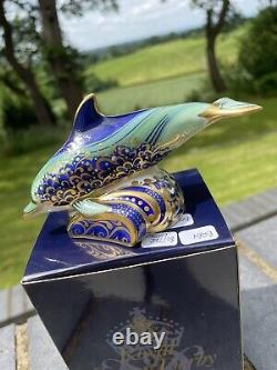 Royal Crown Derby Baby Bottlenose Dolphin