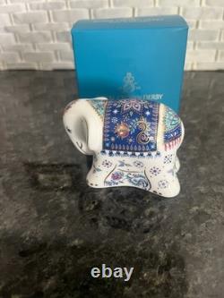 Royal Crown Derby Baby Elephant. NIB