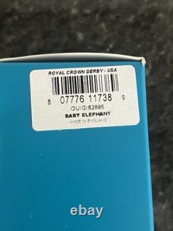 Royal Crown Derby Baby Elephant. NIB