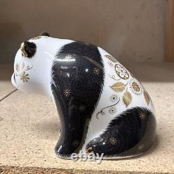 Royal Crown Derby Baby Panda Gold Stopper New Boxed Genuine