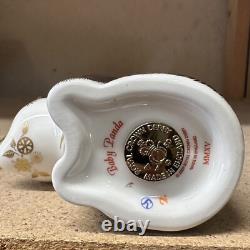 Royal Crown Derby Baby Panda Gold Stopper New Boxed Genuine