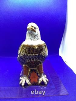 Royal Crown Derby Bald Eagle Gold Stopper 1st Quality Excellent Condition. 1992