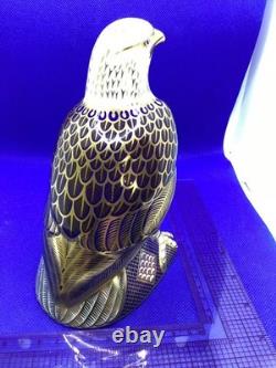 Royal Crown Derby Bald Eagle Gold Stopper 1st Quality Excellent Condition. 1992
