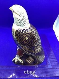 Royal Crown Derby Bald Eagle Gold Stopper 1st Quality Excellent Condition. 1992