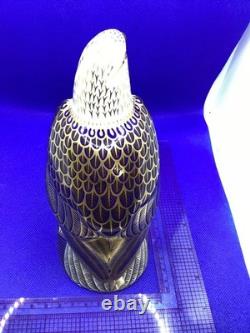 Royal Crown Derby Bald Eagle Gold Stopper 1st Quality Excellent Condition. 1992