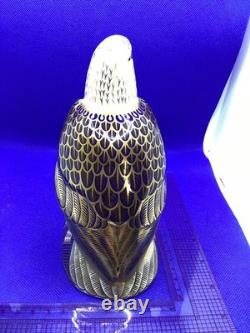 Royal Crown Derby Bald Eagle Gold Stopper 1st Quality Excellent Condition. 1992