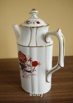 Royal Crown Derby Bali Coffee pot 1st quality