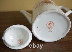 Royal Crown Derby Bali Coffee pot 1st quality