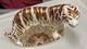 Royal Crown Derby Bengal Tiger Paperweight With Gold Stopper