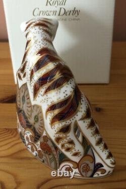 Royal Crown Derby Bennett's of Derby Bengal Tiger Cub Paperweight. Very Rare