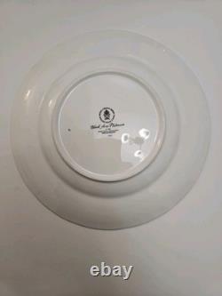 Royal Crown Derby Black Aves Tea Cup Saucer Plates Platinum Trim 1st Quality