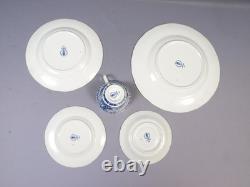 Royal Crown Derby Blue Mikado Dinner Plate Coffee Tea cup England NEW PERFECT