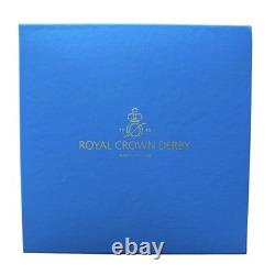 Royal Crown Derby Blue Swallow Paperweight Gold Stopper New Boxed Genuine