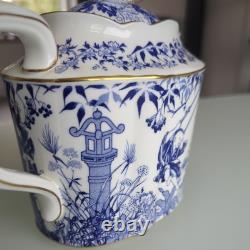 Royal Crown Derby Blue & White Oriental MIKADO Large Teapot