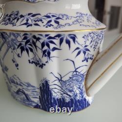 Royal Crown Derby Blue & White Oriental MIKADO Large Teapot